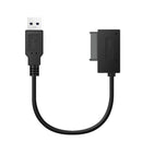 USB3.0 AM SATA Cable Hard Drive Converter Cable SATA 7+6 Pin HDD SSD Converter Cable