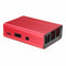 Black/Red Aluminum Alloy Protective Enclosure Case For Raspberry Pi 3 Model B+(plus)