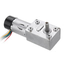 Machifit JGY-370 DC 24V Motor Reduction Gear Turbine Worm Self-locking Encoder Signal Feedback Motor