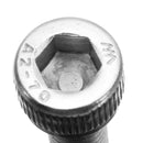 M6 Motorcycle Scooter Stainless Steel Screw Colorful Hexagon Socket Screws Cap