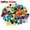 140pcs 7 Round Mixed Color Tactile Button Caps Kit For 12x12x7.3mm Tact Switch