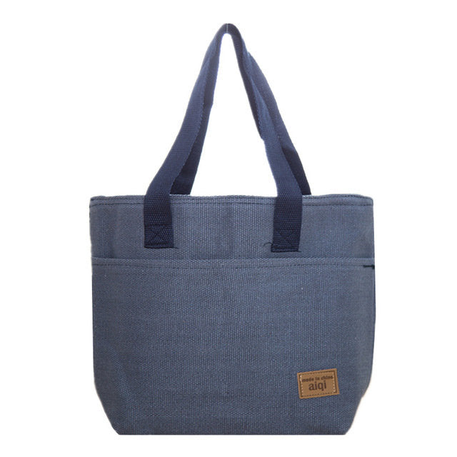 Honana CF-LB012 Portable Insulated Cooler Lunch Tote Bag Square Food Picnic Storage Container