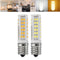 E17 5W SMD2835 Dimmable Non-Dimmalbe 76 LEDs Warm White Pure White Light Bulb AC110V-130V