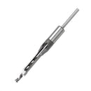 Drillpro 6mm-16mm Woodworking Square Hole Twist Drill Bit Square Auger Drill Mortising Chisel