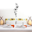 Honana DX-Y5 30PCS Butterfly Combination 3D Mirror Wall Stickers Home Decor DIY Room Decoration