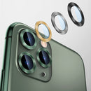 Baseus 2 in 1 Tempered  + Metal Circle Ring Anti-scratch Phone Lens Protector for iPhone 11 Pro / iP 11 Pro Max