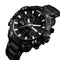 SKMEI 1306 Sports Style Chronograph Stainless Steel Dual Digital Watch Men Wrist Watch