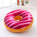 Honana WX-333 40cm Colourful Plush Creative 3D Squishy Donut Throw Pillow Sofa Car Cushion Valentines Gift