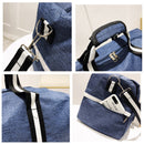 Large Capacity Women Men Canvas Handbag Sports Gym Yoga Bag Shoulder Travel Bags