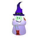1.2M Halloween Inflatable Pumpkin Airblown Blow in Pumpkin Up Outdoor Yard Decor Toys