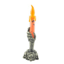 Halloween Skull Skeletal Hand Stand Warm White LED Candle Light Home Decoration Party Lamp