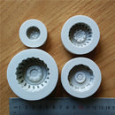 Silicone Fondant Round Tire Cake Chocolate Soap Mold Cake Baking Decoration Tool