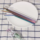 304 Stainless Steel Drinking Metal Straw Rainbow Multi-Colored Straw Reusable Drink Straw Drinks Cocktail Stirrer