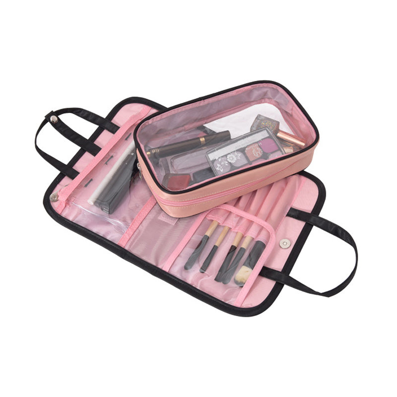 Female Portable Travel Storage Bag Cosmetic Storage Bag Large capacity 2 In1 Cosmetic Bag