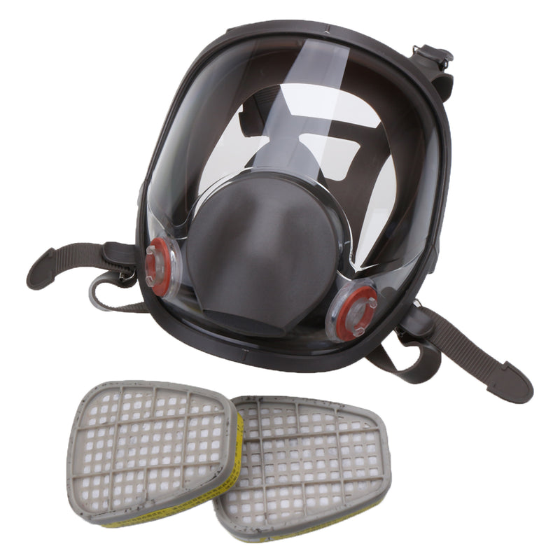 Silicone Facepiece Respirator 6800 Full Face Gas Mask Painting Spraying Protective Mask