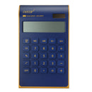 NNRTS Creative Portable Ultra-thin Gold Frame Calculator Solar Energy Caculator Stationery Set