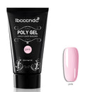 DANCINGNAIL Poly Gel Nail Extension 6 Colors Nail Builder UV Gel