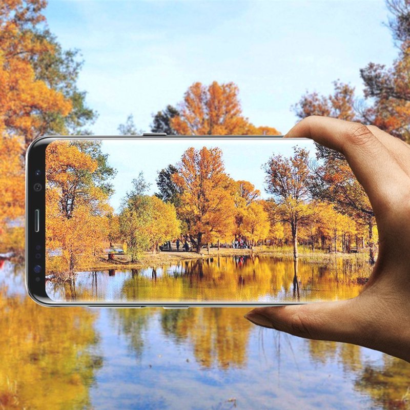 Bakeey 3D Curved Edge Tempered Glass Phone Screen Protector For Samsung Galaxy S9