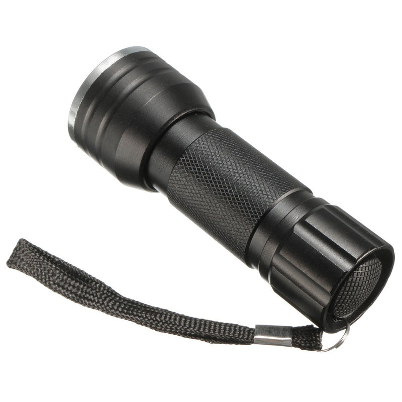 Aluminum Alloy 21LED UV Ultra Violet Mini Blacklight Flashlight Torch Light Lamp Outdoor