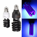 AC110V-127V E27 15W 40W 365NM Spiral UV Ultraviolet Violet Light Bulb Sterilizer Lamp