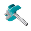 Drillpro 1/4 Inch Shank 45 Degree Lock Miter Router Bit 1-1/2 Inch Cutting Diameter Tenon Woodworking Cutter