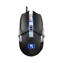 Newmen M312 2400DPI USB Wired Metal Scroll Wheel Backlit Optical Gaming Mouse
