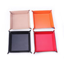 Dice Tray PU Tabletop RPG Foldable Dice Holder Storage Box For DnD Board Games