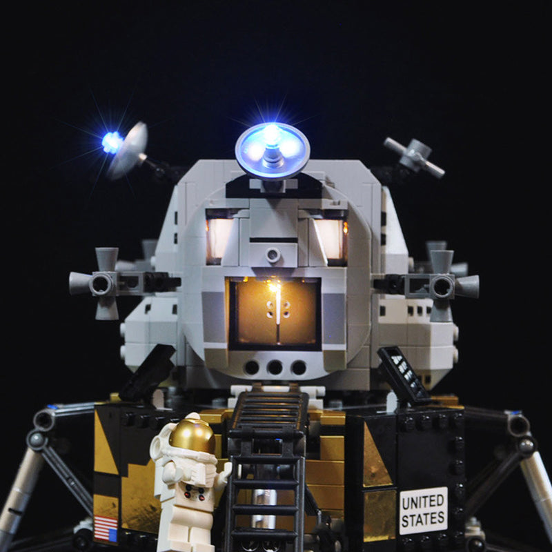 LED Light Lighting Kit For LEGO 10266 Apollo 11 Lunar Lander Building Brick