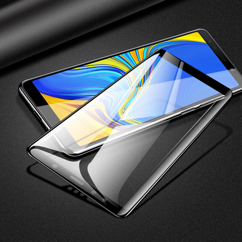 Bakeey 9D Curved Edge Full Glue Tempered Glass Screen Protector For Samsung Galaxy A7 2018