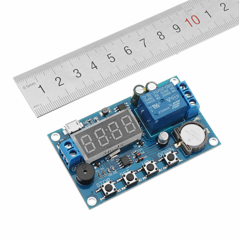 DC 5V To 60V Real-time Relay Module Clock Synchronization Timer Module Time Control Delay 24 Hours
