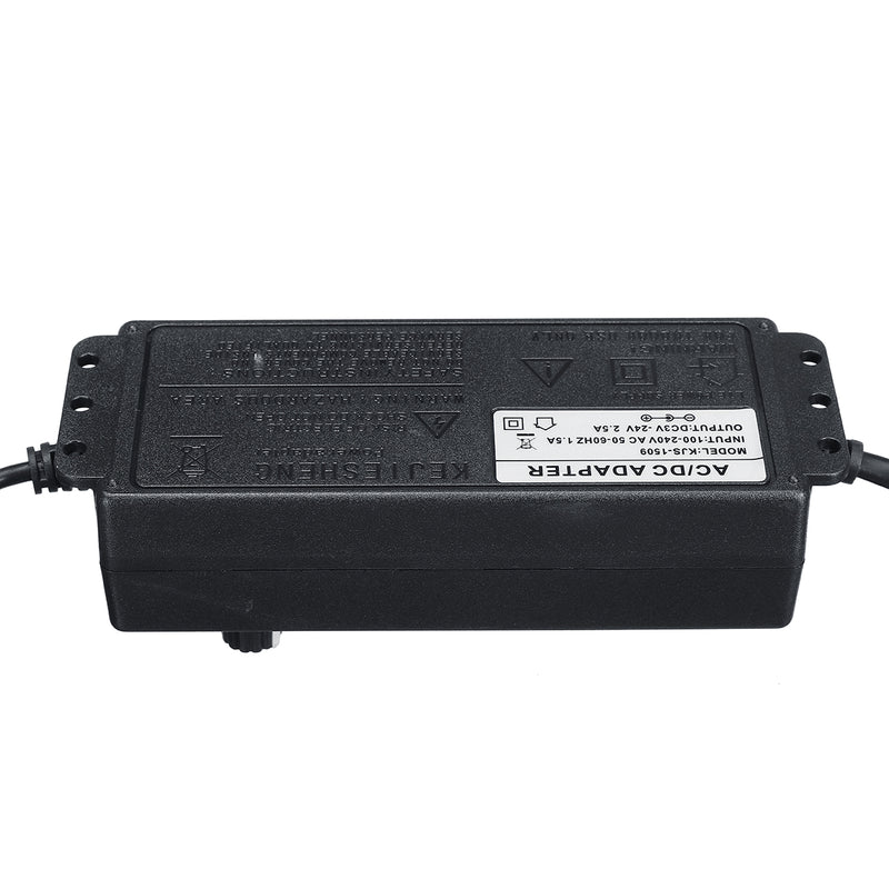 DC 3V-24V 2.5A 60W AC/DC Adapter Switching Power Supply Adjustable Power Adapter W/ Display Screen