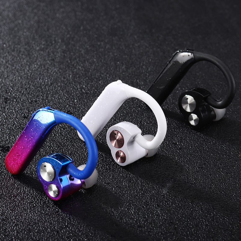 [True Wireless] bluetooth 5.0 Single Earbuds IPX7 Waterproof Noise Cancelling Headset Earphone With Mic