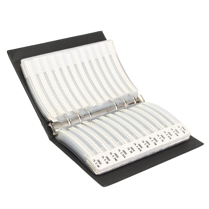 5525PCS 221 Values 0805 Chip Resistors SMD 1% 0-20M Assortment Kit Sample Book