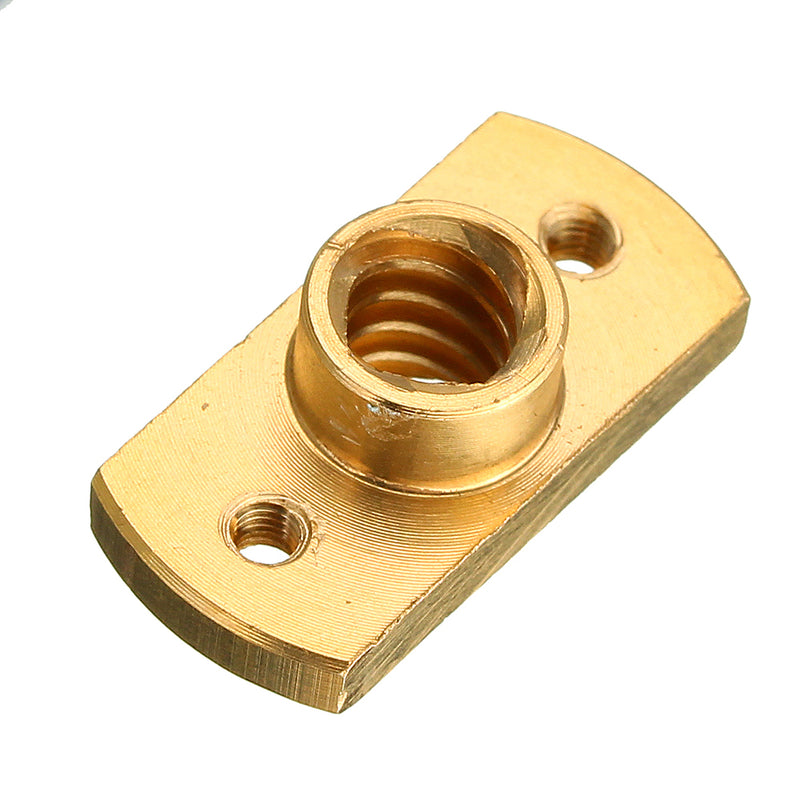 Creality 3D Brass T8 Lead Screw Nut Pitch 2mm for Stepper Motor 3D Printer Part