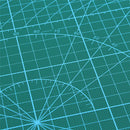 A2/A3/A4 Cutting Mat Self Healing Printed Grid Design NonSlip Framing Surface