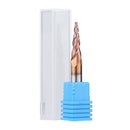 Drillpro R0.25/ R0.5/ R0.75/ R1.0 *20*D6*50 2 Flutes Taper Ball Nose End Mill HRC50 Milling Cutter