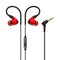 Z4 3.5mm In-ear Wired Control Earphone HIFI Bass Sound Double Moving-coil IPX5 Waterproof With Mic
