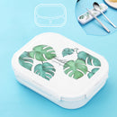 Microwavable Lunch Box 304 Stainless Steel Bento Box With Compartments School Office Food Container