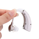 Digital Hearing Aids Amplifiers 600H Personal Sound Amplifier for Seniors Adjustable Behind Ear Sound Hearing Assistant