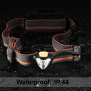 XANES 800LM Headlamp Flashlight 3 * AAA Energy Saving Light for Outdooors Lighting Fishing Cycling