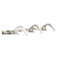 Mini Stainless Steel Bottle Opener Multifunctional EDC Gadget with Key Ring