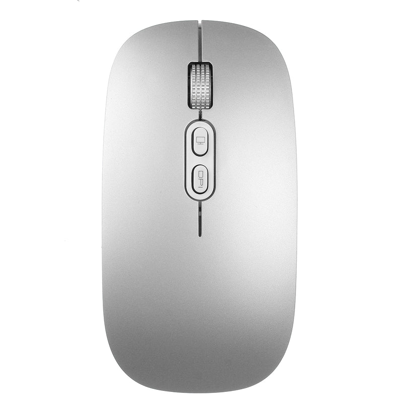 2.4 GHZ 800/1200/1600 DPI Wireless USB Charging Ultra-thin Office Mouse for PC Laptop.