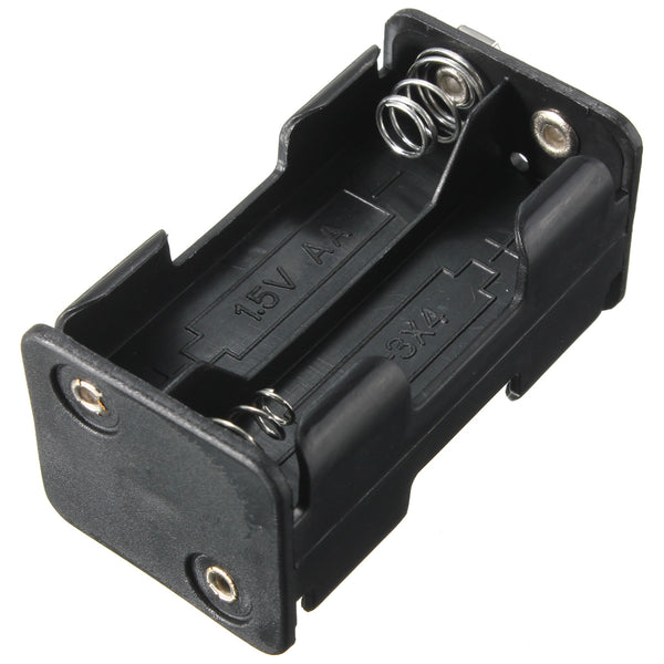 50pcs 4-Slot 4 x AA Battery Holder Back To Back Holder Case Box
