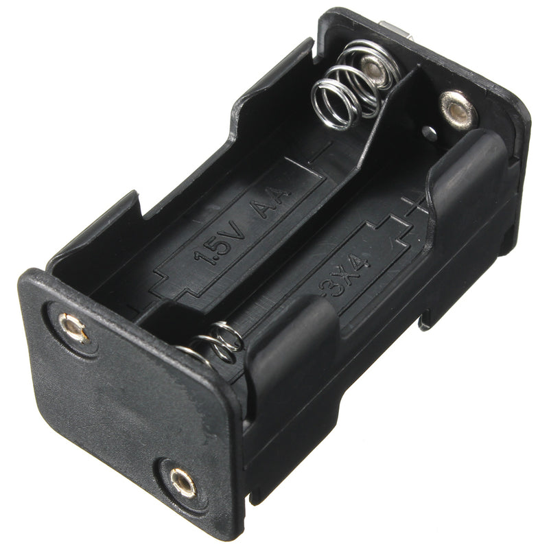 50pcs 4-Slot 4 x AA Battery Holder Back To Back Holder Case Box