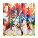 3PCS Bathroom Carpet Shower Curtain Bathroom Mats Waterproof Bath Decoration