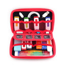 GUANHE Digital Product Pouch Travel Storage Bag For Phone Power Bank Hard Drive Earphone Cables L