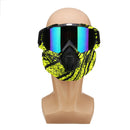 Detachable Full Face Mask Goggles Motorcycle Motocross Ski Riding Cycling Protector Outdoor