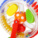 Baby Kid Rainbow Creative Observe Ferris Wheel Rattle Educational High Chair Toys