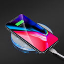 Bakeey 10W LED Light Fast Charging Wireless Charger For iPhone 8 Plus XS 11Pro Huawei P30 Mate 30 5G Xiaomi 9Pro S10+ Note 10 5G