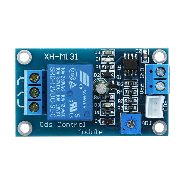 XH-M131 DC 12V Photosensitive Resistor Module Light Control Switch Photosensitive Relay Power Module